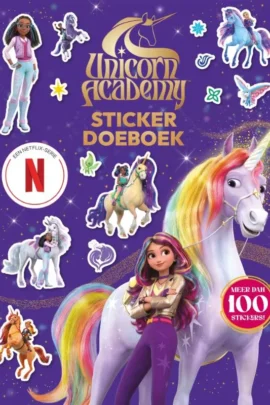 Unicorn Academy sticker doeboek