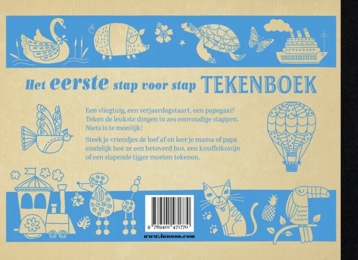 Het eerste stap voor stap tekenboek - Afbeelding 2