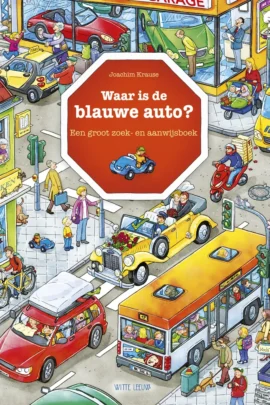 Waar is de blauwe auto?