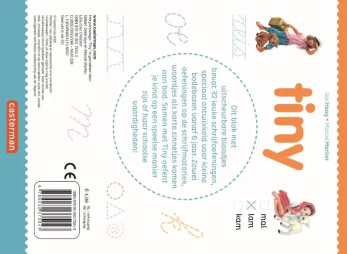 NL BLOK IK LEER SCHRIJVEN MET TINY 6+ - Afbeelding 2