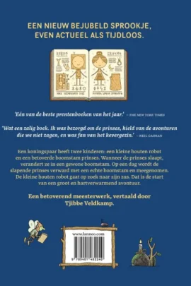Alternative view of De kleine houten robot en de boomstam prinses