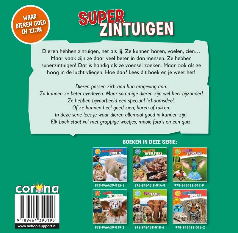 Superzintuigen | 9789464390193 Superzintuigen - Afbeelding 2