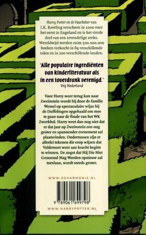 Harry Potter en de vuurbeker | 9789061699798 Harry Potter en de vuurbeker - Afbeelding 2