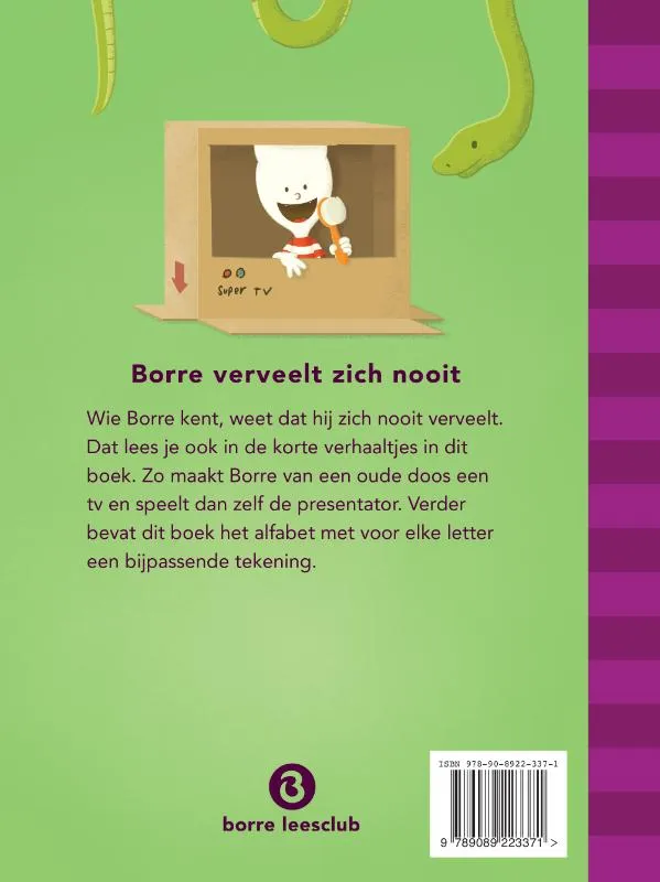 Borre verveelt zich nooit | 9789089223371 Borre verveelt zich nooit - Afbeelding 2
