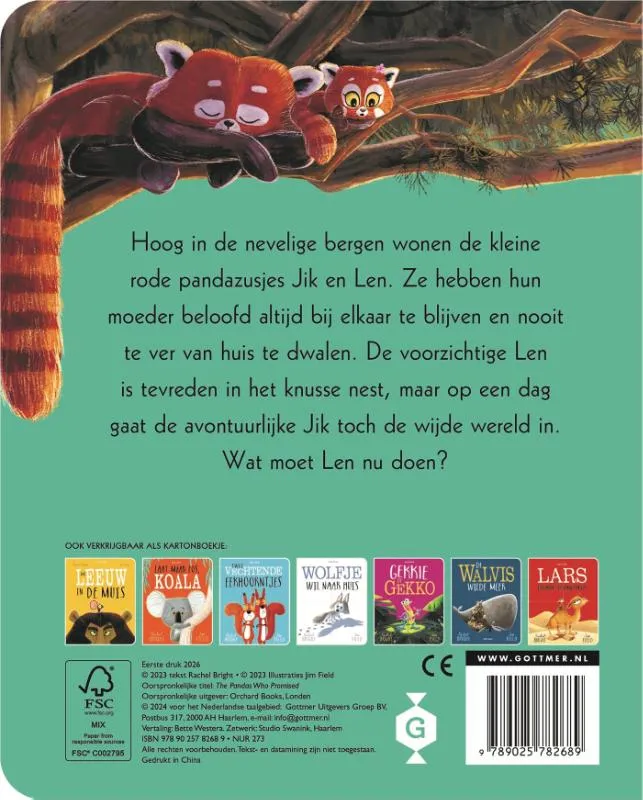 Beloofd is beloofd, kleine panda's | 9789025782689 Beloofd is beloofd, kleine panda's - Afbeelding 2