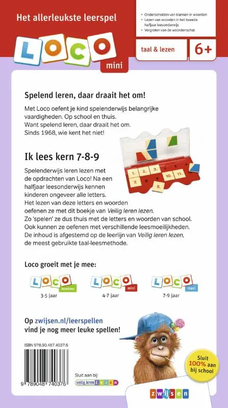Loco Mini veilig leren lezen ik lees kern 7-8-9 | 9789048740376 Loco Mini veilig leren lezen ik lees kern 7-8-9 - Afbeelding 2
