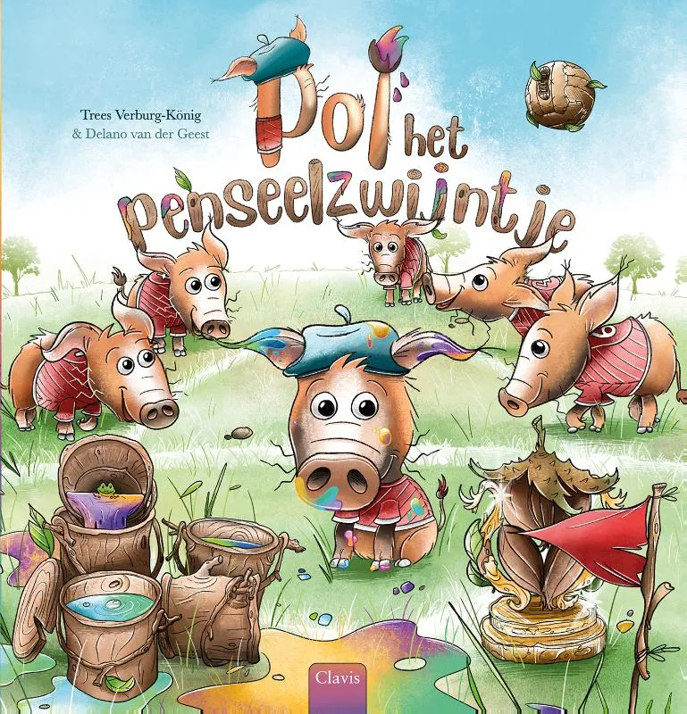 Pol het penseelzwijntje | 9789044855296 Pol het penseelzwijntje