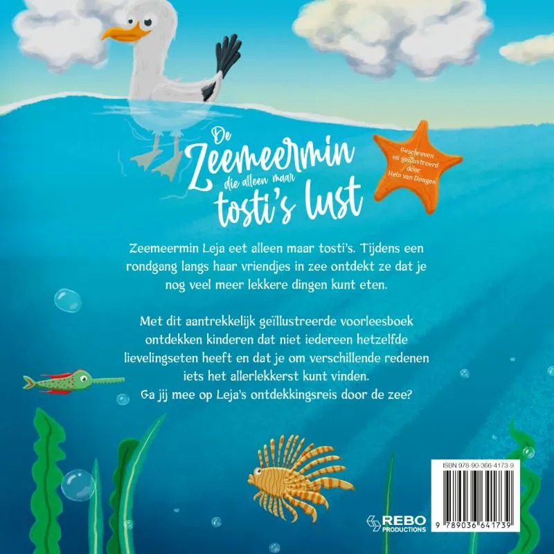 De zeemeermin die alleen maar tosti's lust | 9789036641739 De zeemeermin die alleen maar tosti's lust - Afbeelding 2