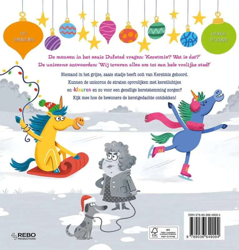 Uh-oh! Daar zijn de... kerst-unicorns! | 9789036649094 Uh-oh! Daar zijn de... kerst-unicorns! - Afbeelding 2