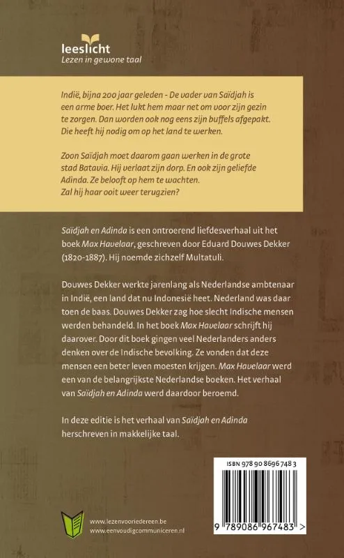 Saïdjah en Adinda | 9789086967483 Saïdjah en Adinda - Afbeelding 2