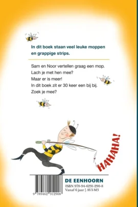 Alternative view of een mop met een bij bij