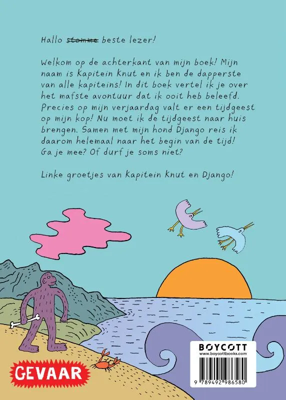 Kapitein Knut en de tijdgeest | 9789492986580 Kapitein Knut en de tijdgeest - Afbeelding 2