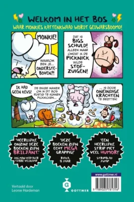 Alternative view of Bunnie vs Monkie en de buitengewone Big