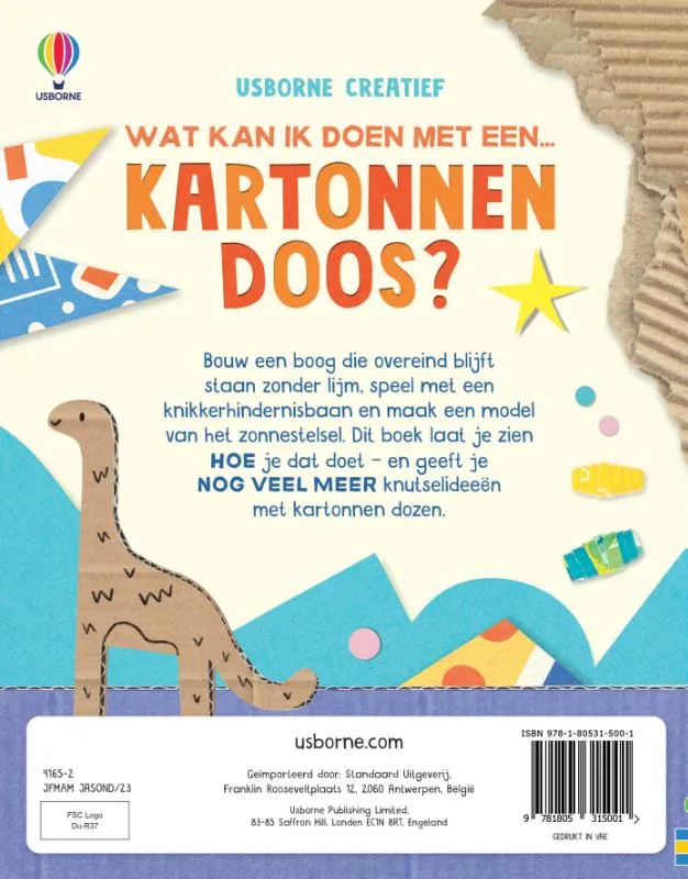 Wat kan ik met een kartonnen doos doen? | 9781805315001 Wat kan ik met een kartonnen doos doen? - Afbeelding 2