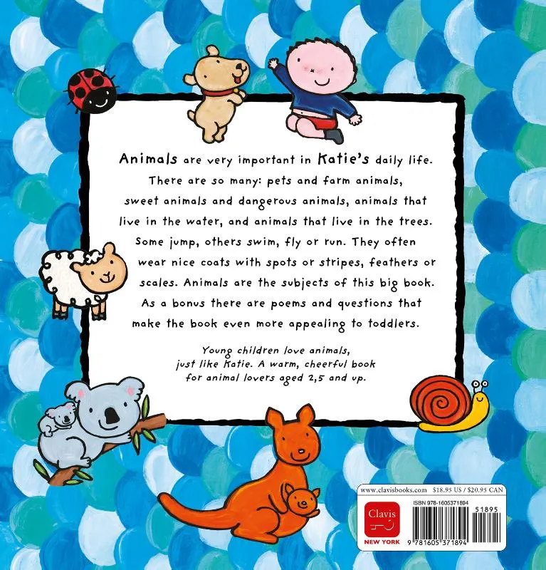 Meow! Katie's Big Book of Animals | 9781605371894 Meow! Katie's Big Book of Animals - Afbeelding 2