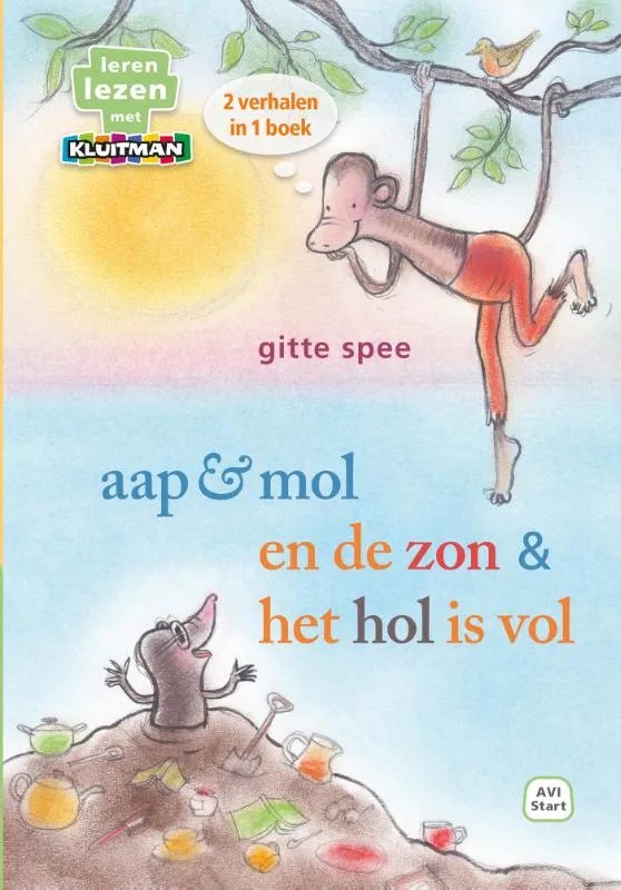 aap & mol en de zon / het hol is vol | 9789020676822 aap & mol en de zon / het hol is vol
