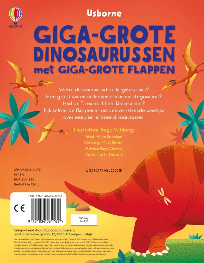 Giga-grote dinosaurussen met giga-grote flappen - Afbeelding 2