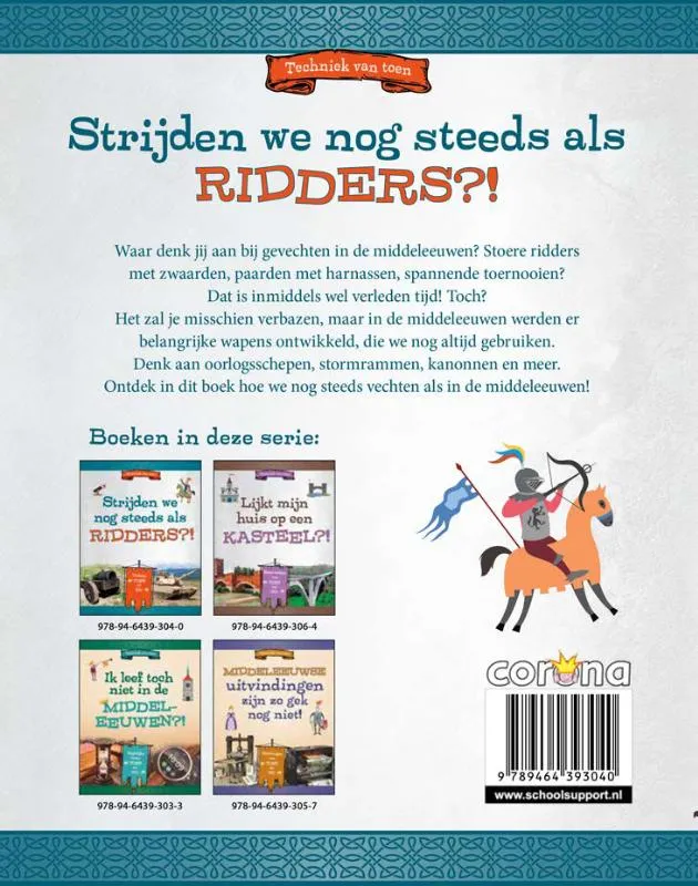 Strijden we nog steeds als ridders?! | 9789464393040 Strijden we nog steeds als ridders?! - Afbeelding 2