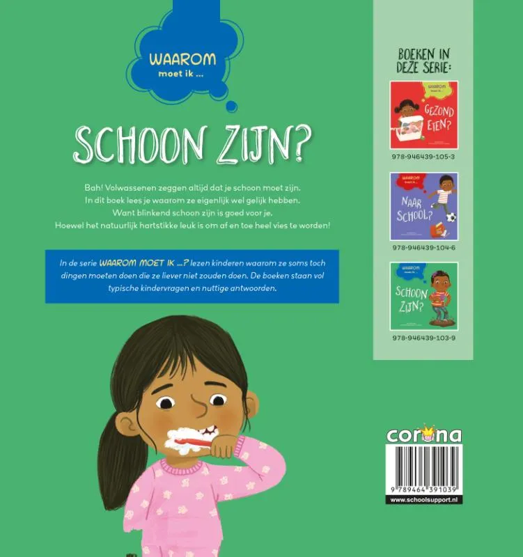 Waarom moet ik schoon zijn? | 9789464391039 Waarom moet ik schoon zijn? - Afbeelding 2