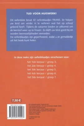 Alternative view of Frans Vijfde leerjaar groep 7 Oefenblaadjes