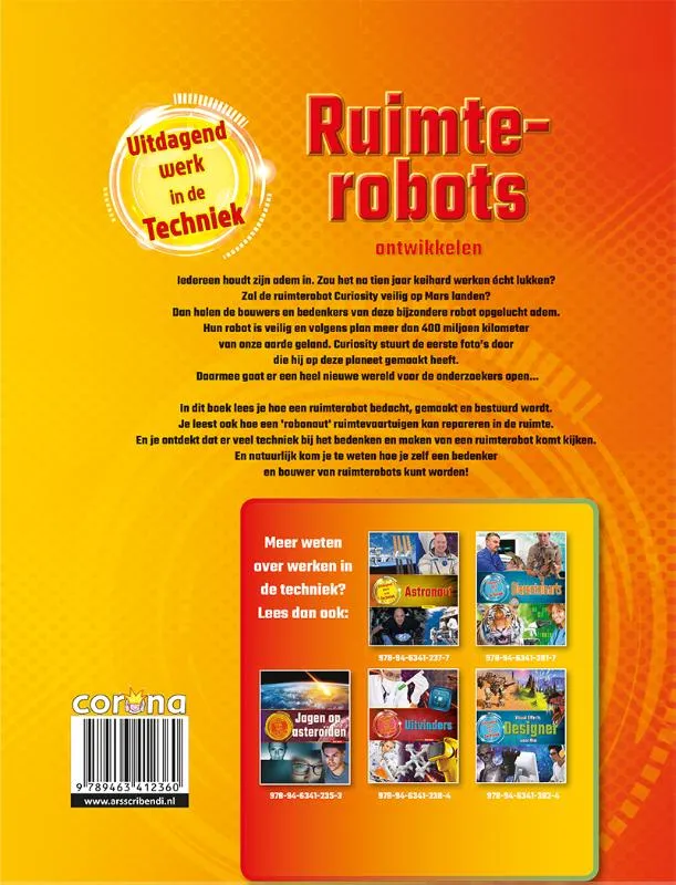 Ruimterobots ontwikkelen | 9789463412360 Ruimterobots ontwikkelen - Afbeelding 2