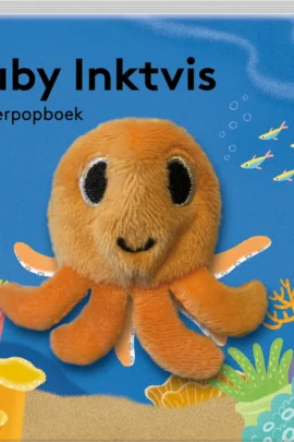 Vingerpopboekje Baby Inktvis