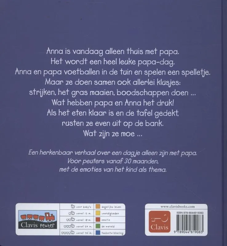 Anna en haar lieve papa | 9789044819083 Anna en haar lieve papa - Afbeelding 2