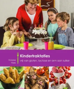 Kindertraktaties vrij van gluten, lactose en arm aan suiker