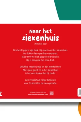 Naar het ziekenhuis kamishibai vertelplaten | 9789493200586