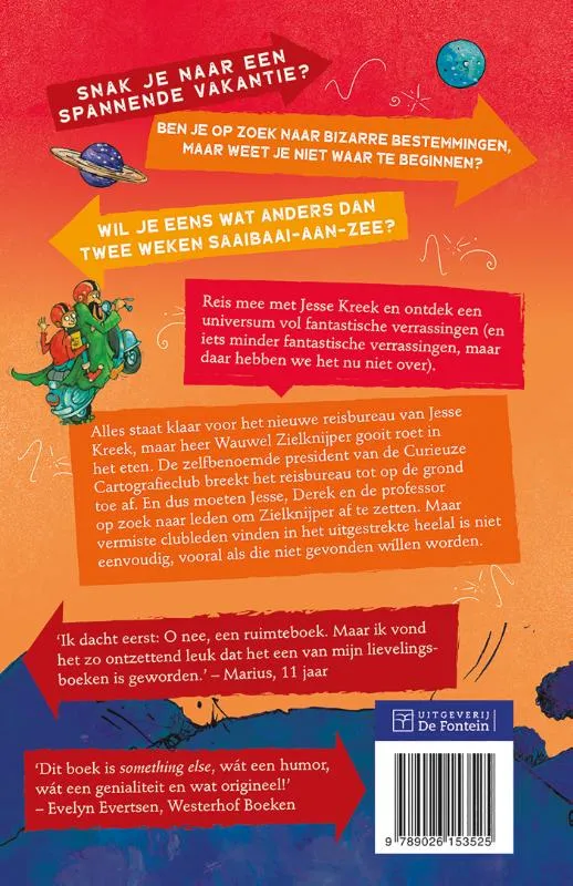 Jesse Kreeks ruimtereisgids | 9789026153525 Jesse Kreeks ruimtereisgids - Afbeelding 2