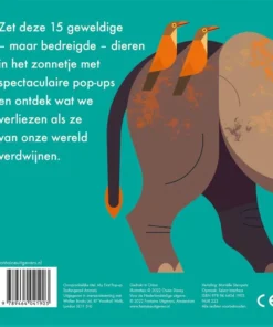 Pop-up bedreigde dieren | 9789464041903 Pop-up bedreigde dieren - Afbeelding 2