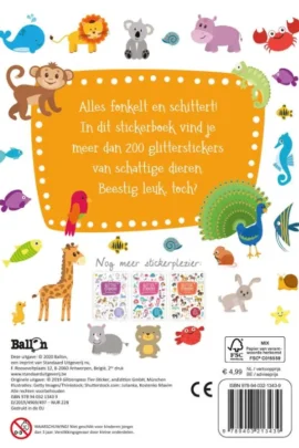 Glitterstickers 1 | 9789403213439