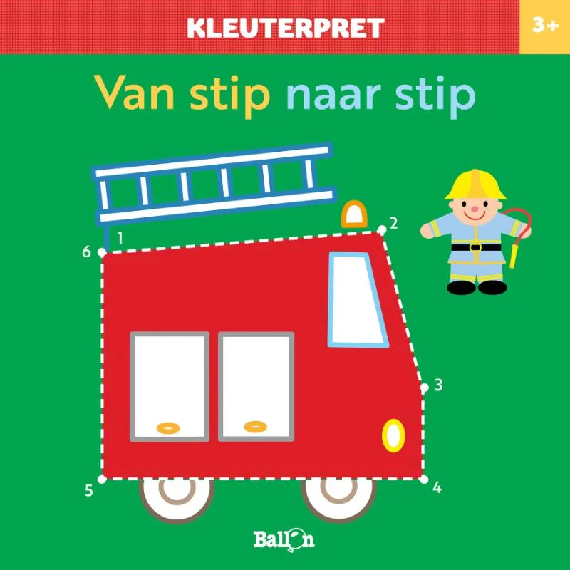 Van stip naar stip | 9789403222264 Van stip naar stip