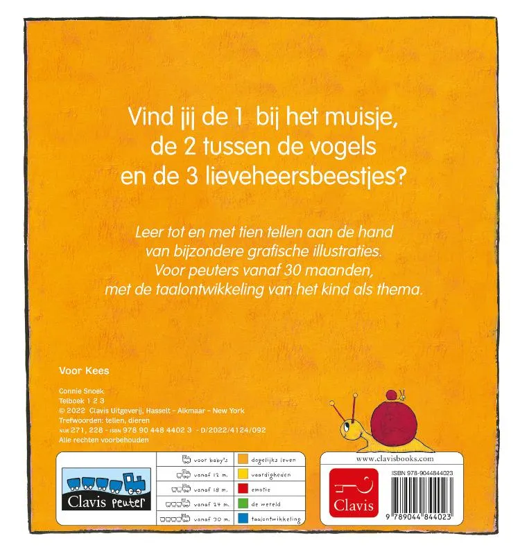 Telboek 1 2 3 | 9789044844023 Telboek 1 2 3 - Afbeelding 2