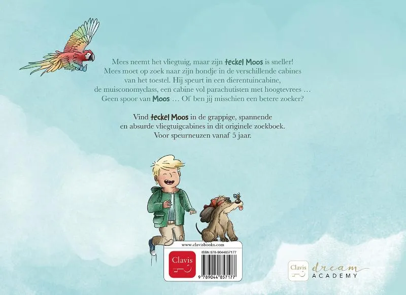 Waar is teckel Moos in het vliegtuig? | 9789044857177 Waar is teckel Moos in het vliegtuig? - Afbeelding 2