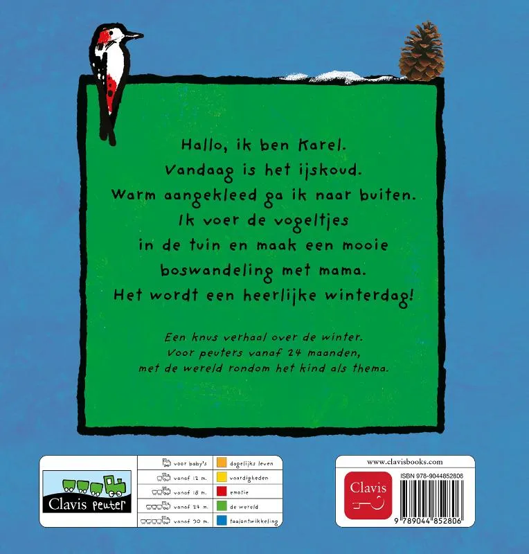 Karel in de winter | 9789044852806 Karel in de winter - Afbeelding 2