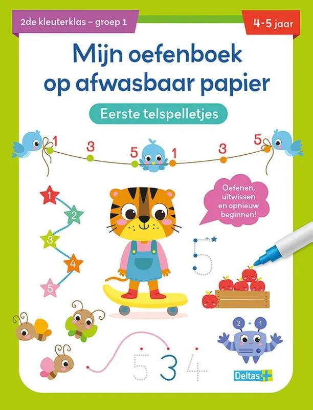 Eerste telspelletjes 4-5 jaar | 9789044763287 Eerste telspelletjes 4-5 jaar