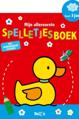 Mijn allereerste spelletjesboek 3+ eend
