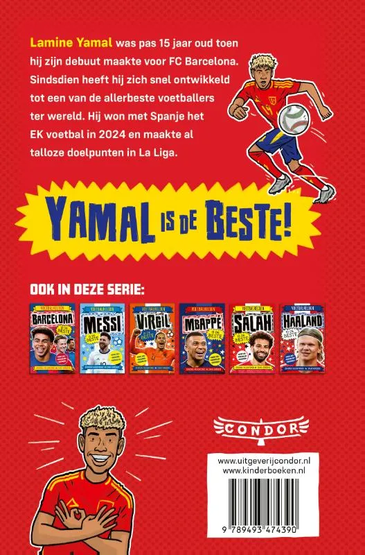 Yamal is de beste | 9789493474390 Yamal is de beste - Afbeelding 2