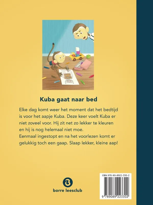 Kuba gaat naar bed | 9789089223302 Kuba gaat naar bed - Afbeelding 2