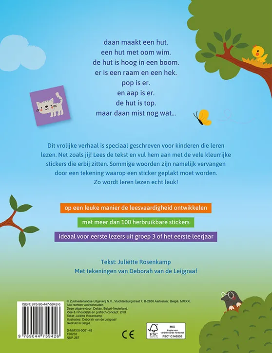 Een hut in de boom | 9789044759426 Een hut in de boom - Afbeelding 2