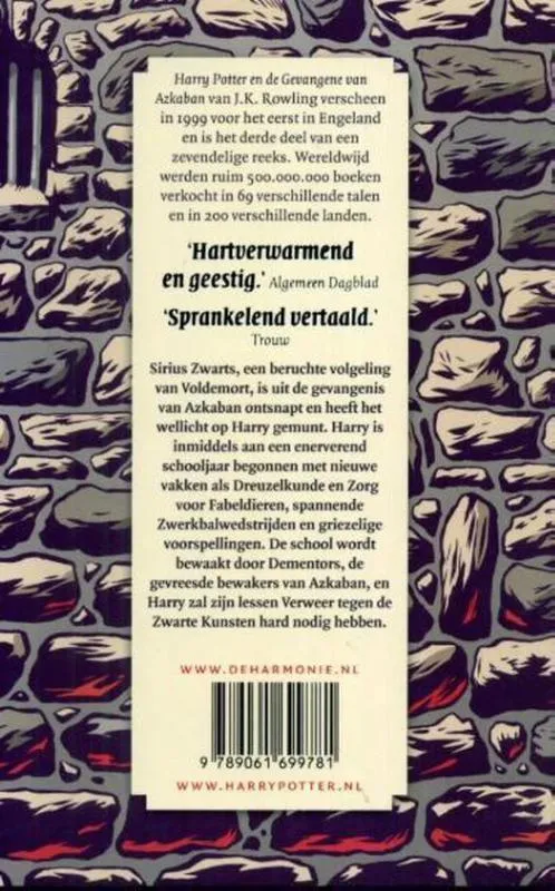 Harry Potter en de gevangene van Azkaban | 9789061699781 Harry Potter en de gevangene van Azkaban - Afbeelding 2