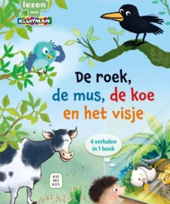 De roek, de mus, de koe en het visje