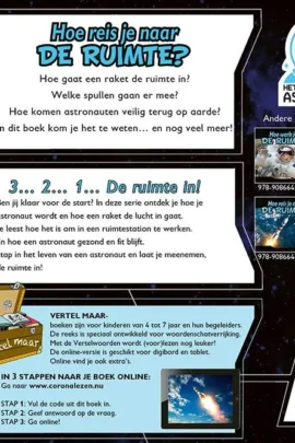 Hoe reis je naar de ruimte? | 9789086647491