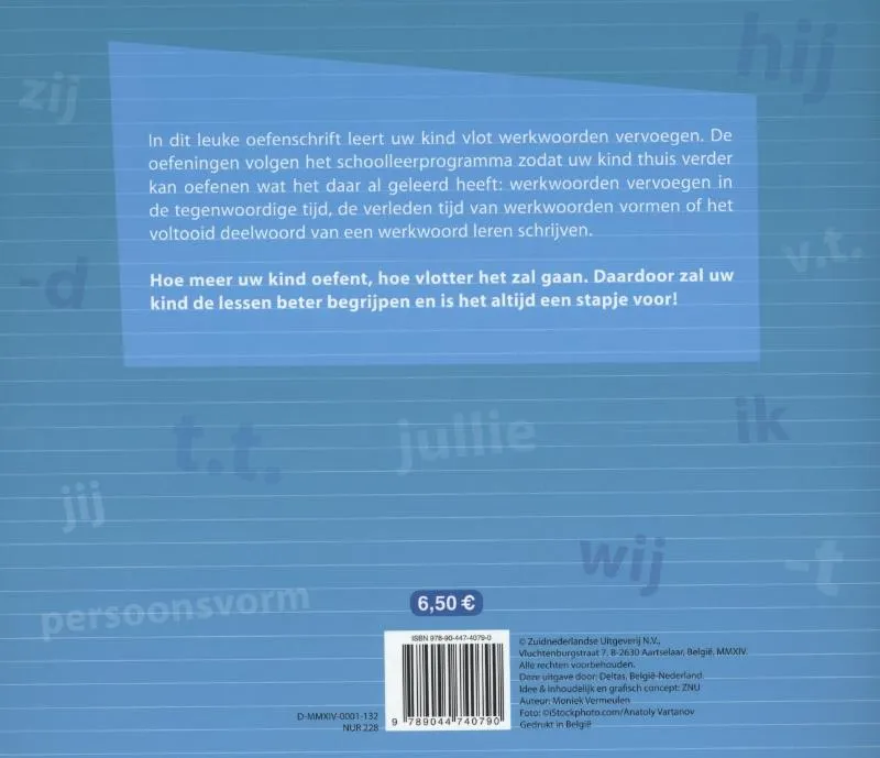 Werkwoorden | 9789044740790 Werkwoorden - Afbeelding 2