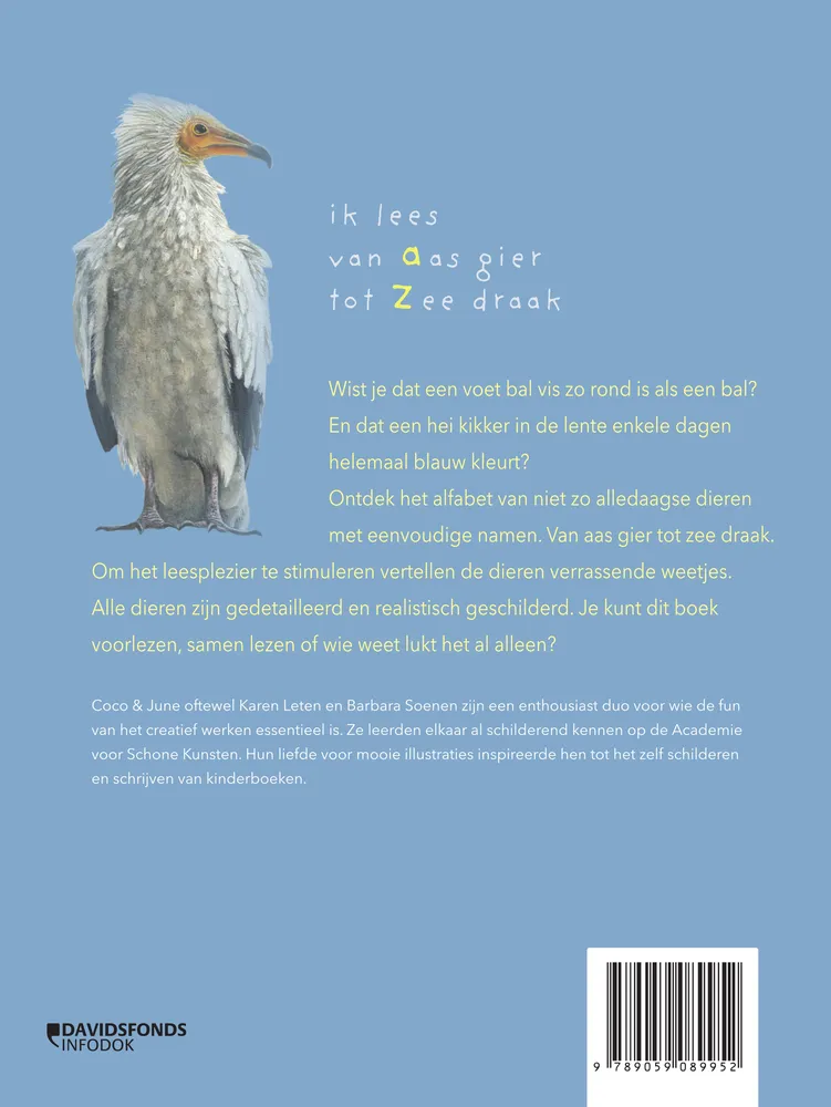 ik lees van aas gier tot zee draak | 9789059089952 ik lees van aas gier tot zee draak - Afbeelding 2