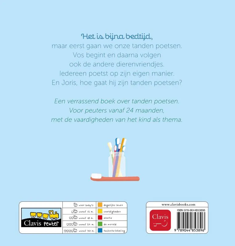 Iedereen poetst zijn tanden | 9789044853896 Iedereen poetst zijn tanden - Afbeelding 2