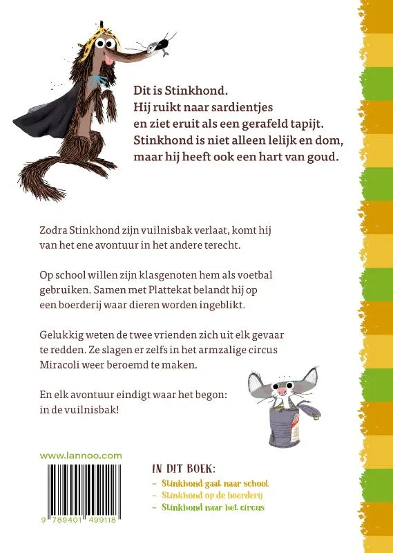 De dikke Stinkhond | 9789401499118 De dikke Stinkhond - Afbeelding 2
