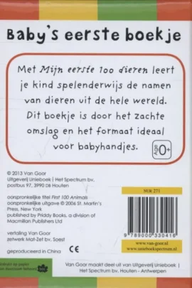 Alternative view of Mijn eerste 100 dieren