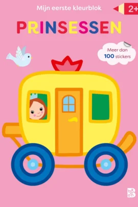 Mijn allereerste kleurblok met stickers Prinsessen